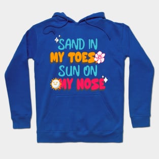 Colorful groovy summer quote Hoodie